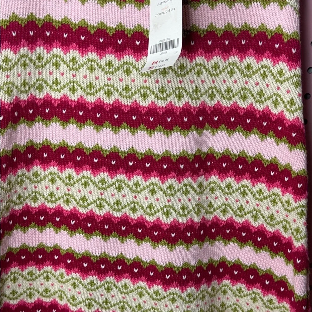 Gymboree Sleeveless Sweater Dress. New with tags. Size  18/24
